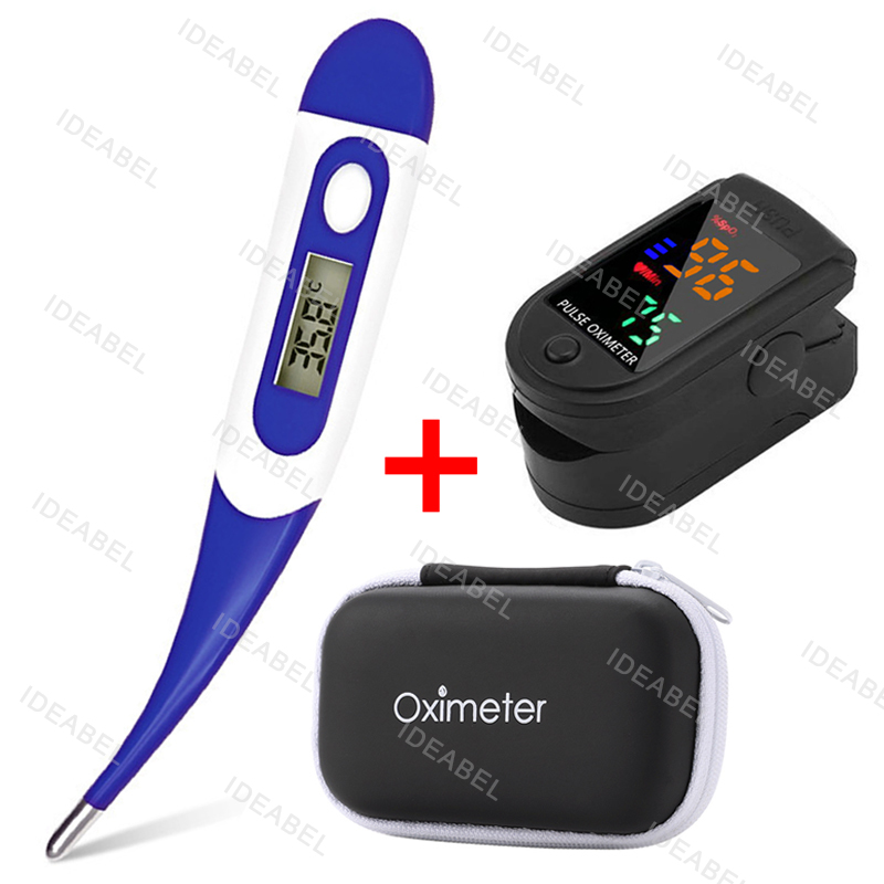 Pulse Oximeter - Termometro Digitale Preciso per Lettura della