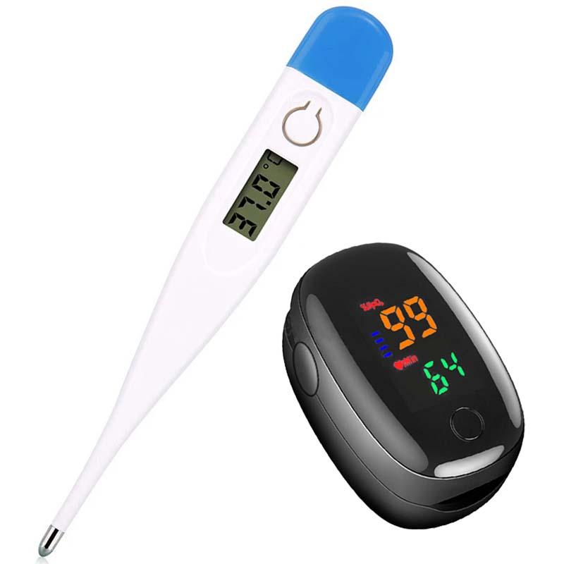 Pulse Oximeter - Pulsossimetro Termometro medico per uso domestico