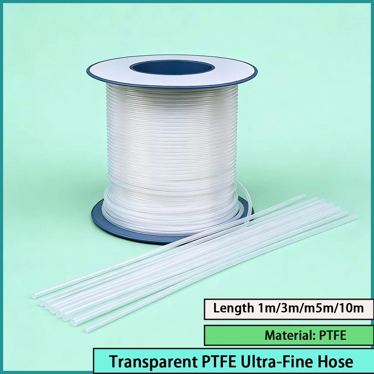 Medical Lab Youtube - Tubo trasparente in PTFE ultra-sottile con