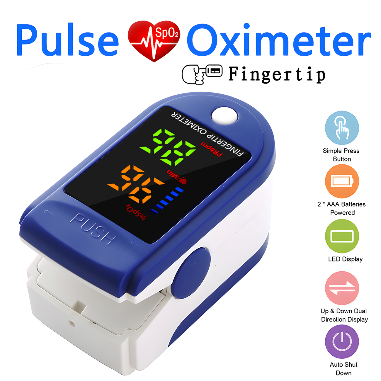 Nuovo Termometro Elettronico a - Pulse Oximeter recensione e prezzo