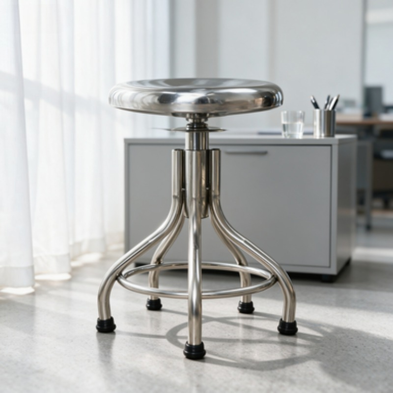 Sgabello Girevole Rotondo in A - Medical Lab Chair recensione e prezzo